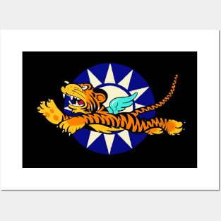 AVG Flying Tiger Emblem Posters and Art